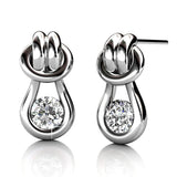 Boxed 2 Pairs Indulge Earrings Set Embellished with SWAROVSKI® crystals