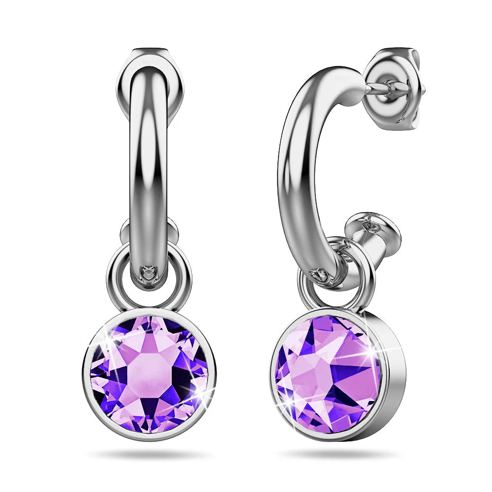 Krystal Couture Bella Chic Earrings Embellished with SWAROVSKI Crystals