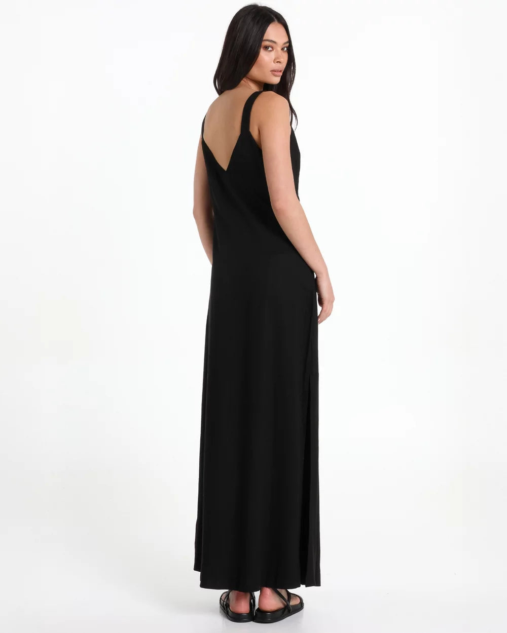 Lost In Lunar Celine Maxi Dress - Noir