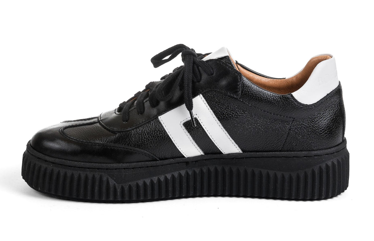 Bosccolo Womens Sneakers - Black/White