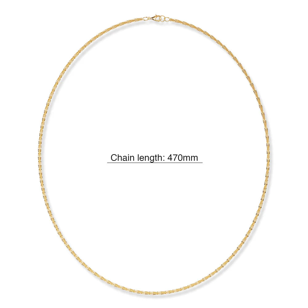 Bullion Gold Chloe Chain Link Necklace in Gold