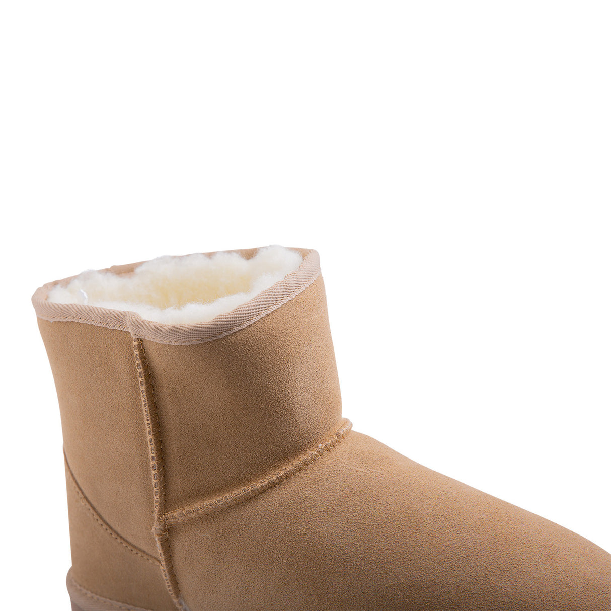 Royal Comfort Beige Slipper Boot - Womens (6-7)