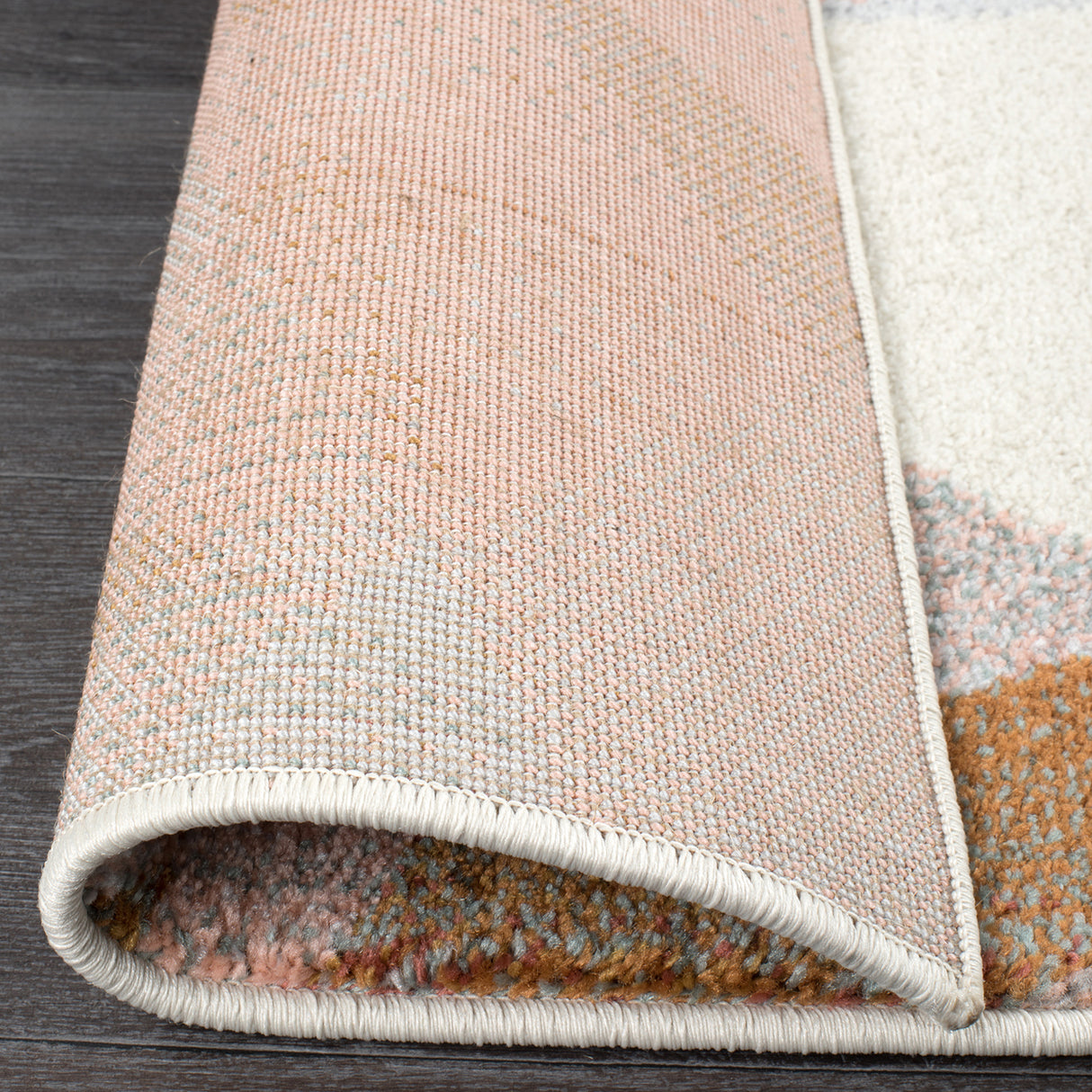 Dimensions 425 Blush Runner Rug