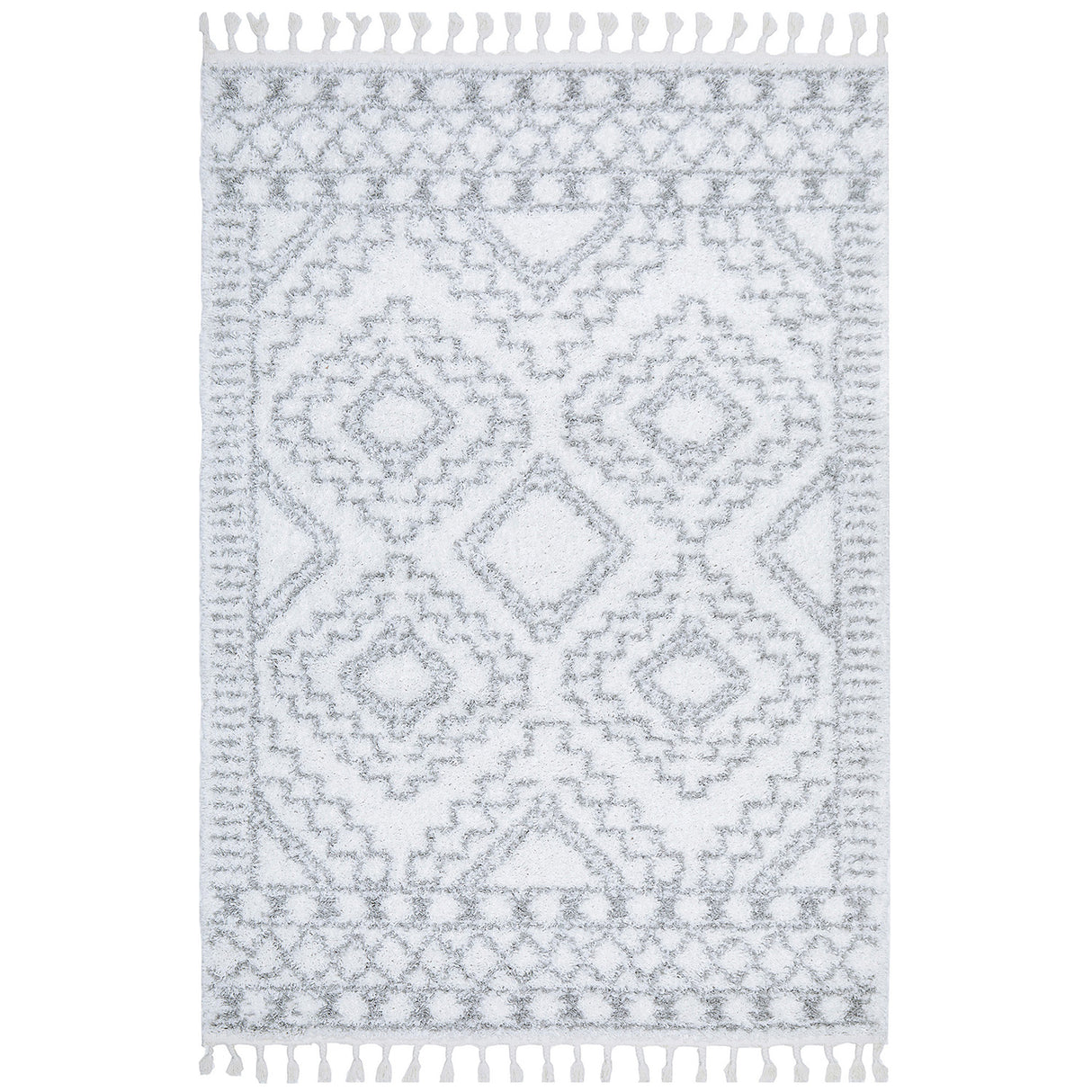 Casablanca Fez White Rug