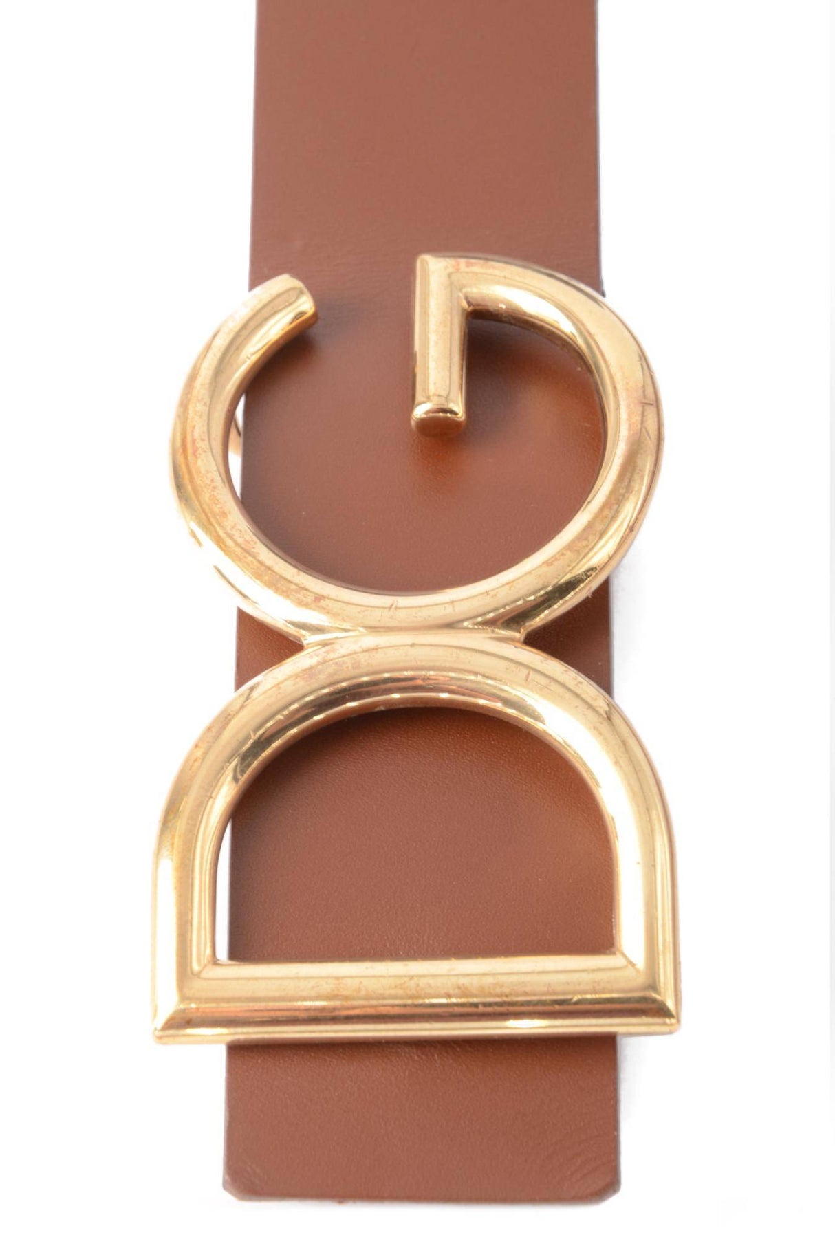 Dolce & Gabbana Men DG Buckle 4 cm Belt