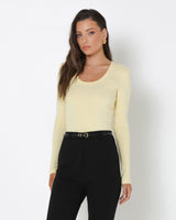 Madison The Label Malani Top - Butter