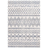 Oasis 453 White Blue Rug