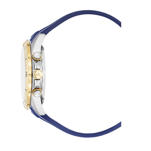 Christophe Duchamp Stratos - Blue Dial & 316L Stainless Steel & FKM Rubber Strap