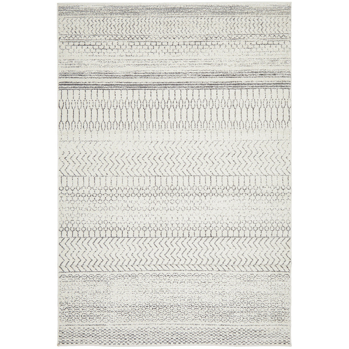 Chrome Harper Silver Rug