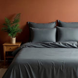 Royal Comfort Blended Bamboo Sheet Set Charcoal