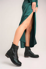Bosccolo Womens Boots - Green