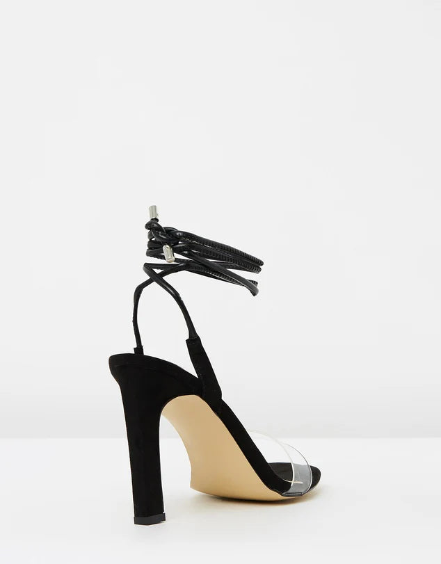 Therapy Balboa Black Imit Kid Suede