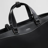Minimalist Nylon Laptop Tote Bag – Lightweight Water-Resistant Work Bag