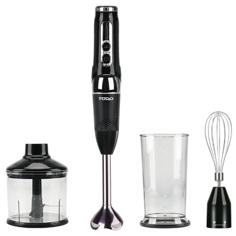 TODO Cordless Stick Blender Food Chopper Whisk 7.4V 2000mAh Handheld Electric Blender