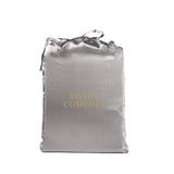 Royal Comfort 3pc Satin Sheet Set - Charcoal - King
