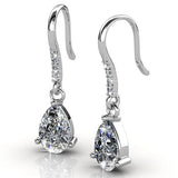 Krystal Couture Pretty Pea Earrings Embellished with SWAROVSKI Crystals
