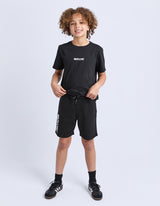 St Goliath Boys Podium Fleece Short - Washed Black