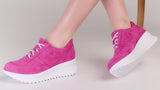 Bosccolo Womens Sneakers - Pink