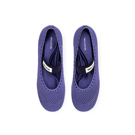 Fishnet Mary Jane Pumps - Purple