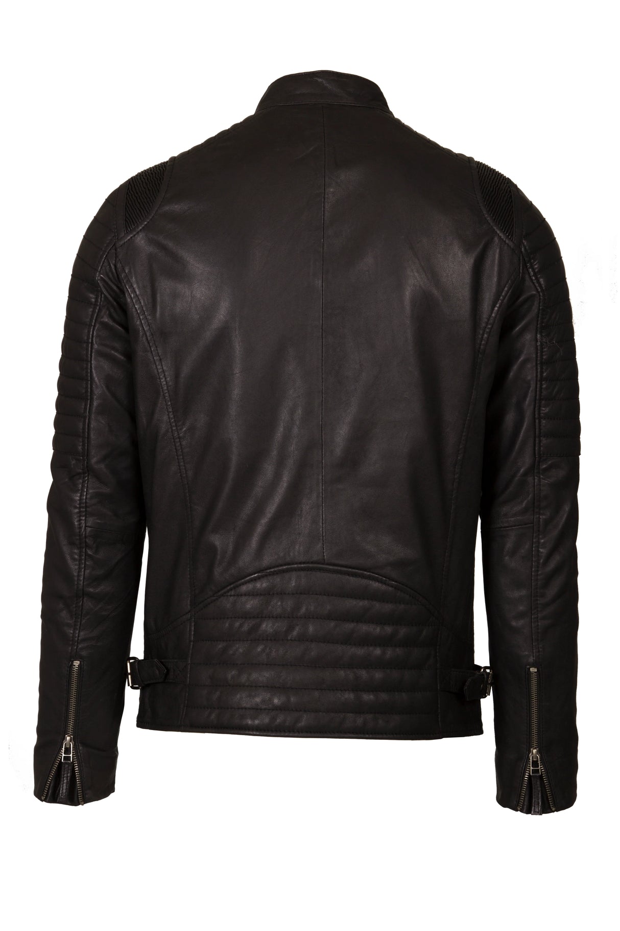 Mens Black Leather Jacket