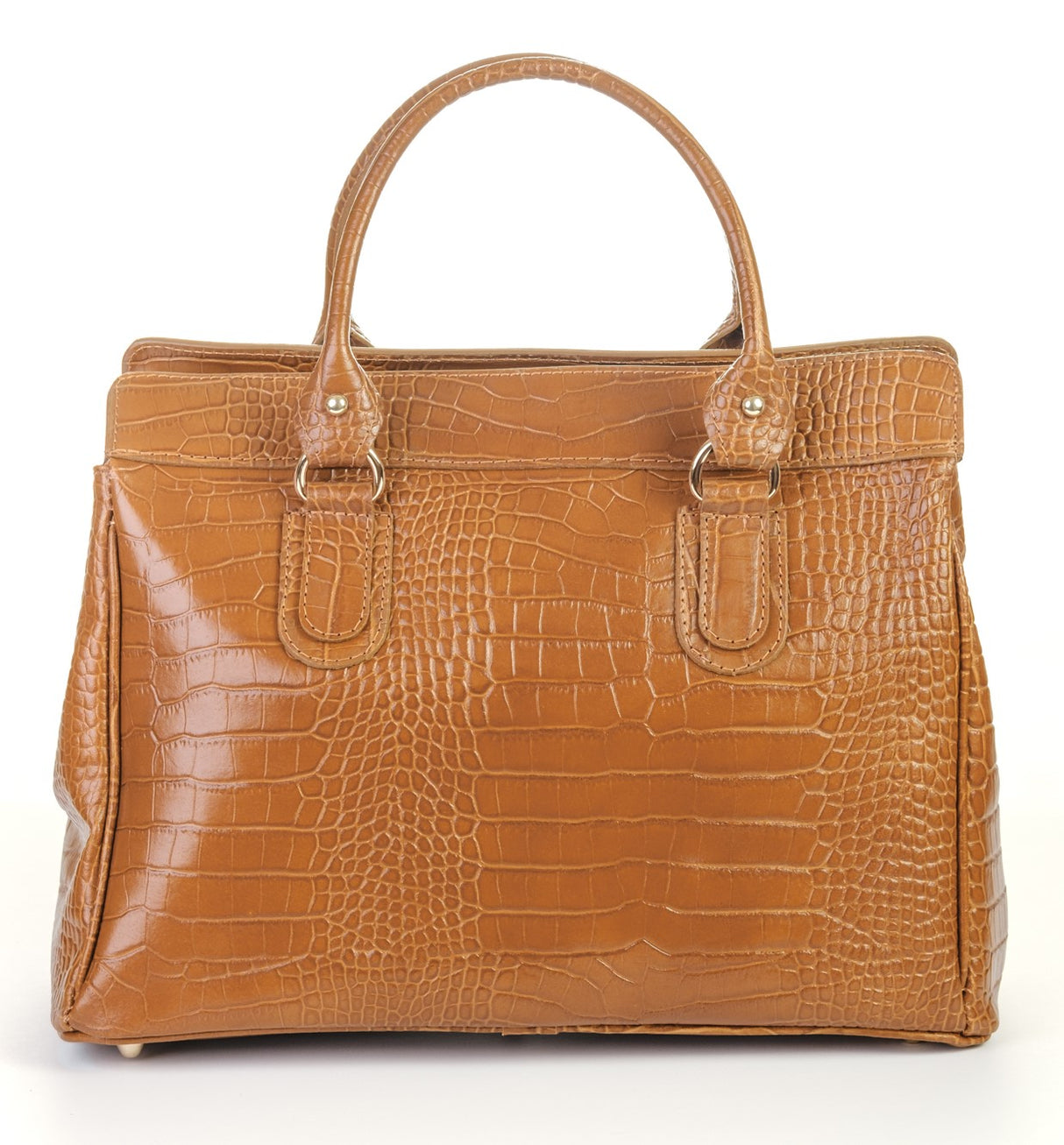 Bosccolo Tote - Croco Camel