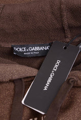 Dolce & Gabbana Men Hooded Broken Sweatshirt