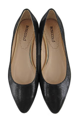 Bosccolo Womens Ballerina Viper - Black