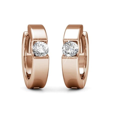 Boxed Shine Bright Set Embellished with SWAROVSKI® Crystals In Rose Gold