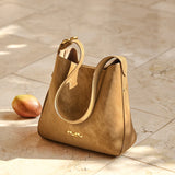 Nalandu Midnight Luxe Large Capacity Tote Bag - Camel