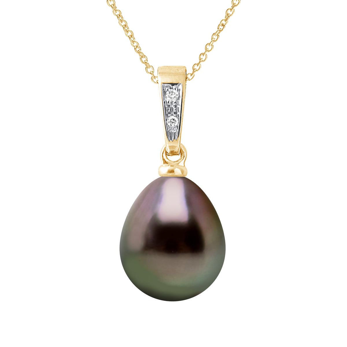 Pendant Jewelry Diamonds 0,01 Cts - Longueur 42 cm