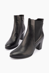 Silver Lining Ranger Black Leather