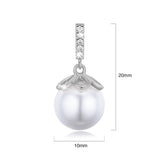 Bullion Gold Kiara Pearl Drop Earrings