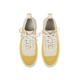 Chunky Platform Knit Sneakers - Yellow