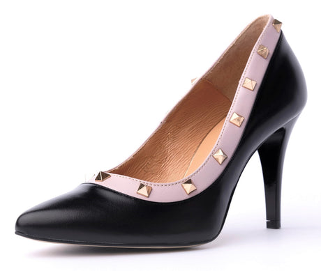Bosccolo Womens Heels - Black/Pink