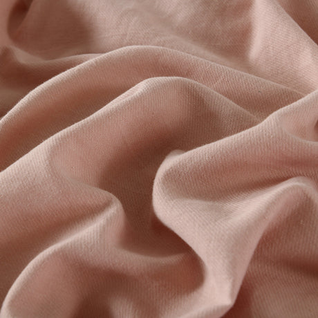 Royal Comfort Hemp Braid Quilt Cover Set - King - Dusk Pink Stripe