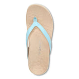 Vionic Dillon Toe Post Sandal - Porcelain Blue