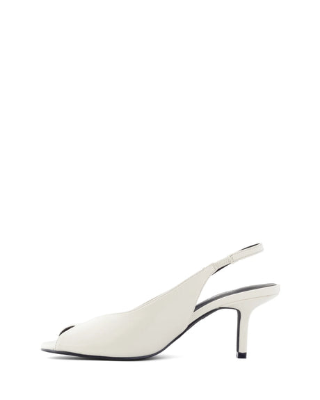 Therapy Eager White Crinkled Patent