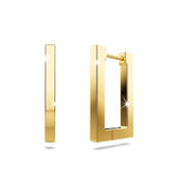 Bullion Gold Stylish Gold Hoop Earrings