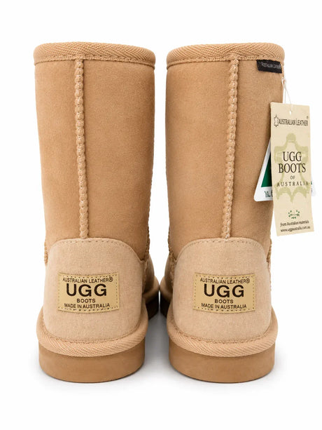 Australian Leather Ugg Classic Short - Natural - AU10