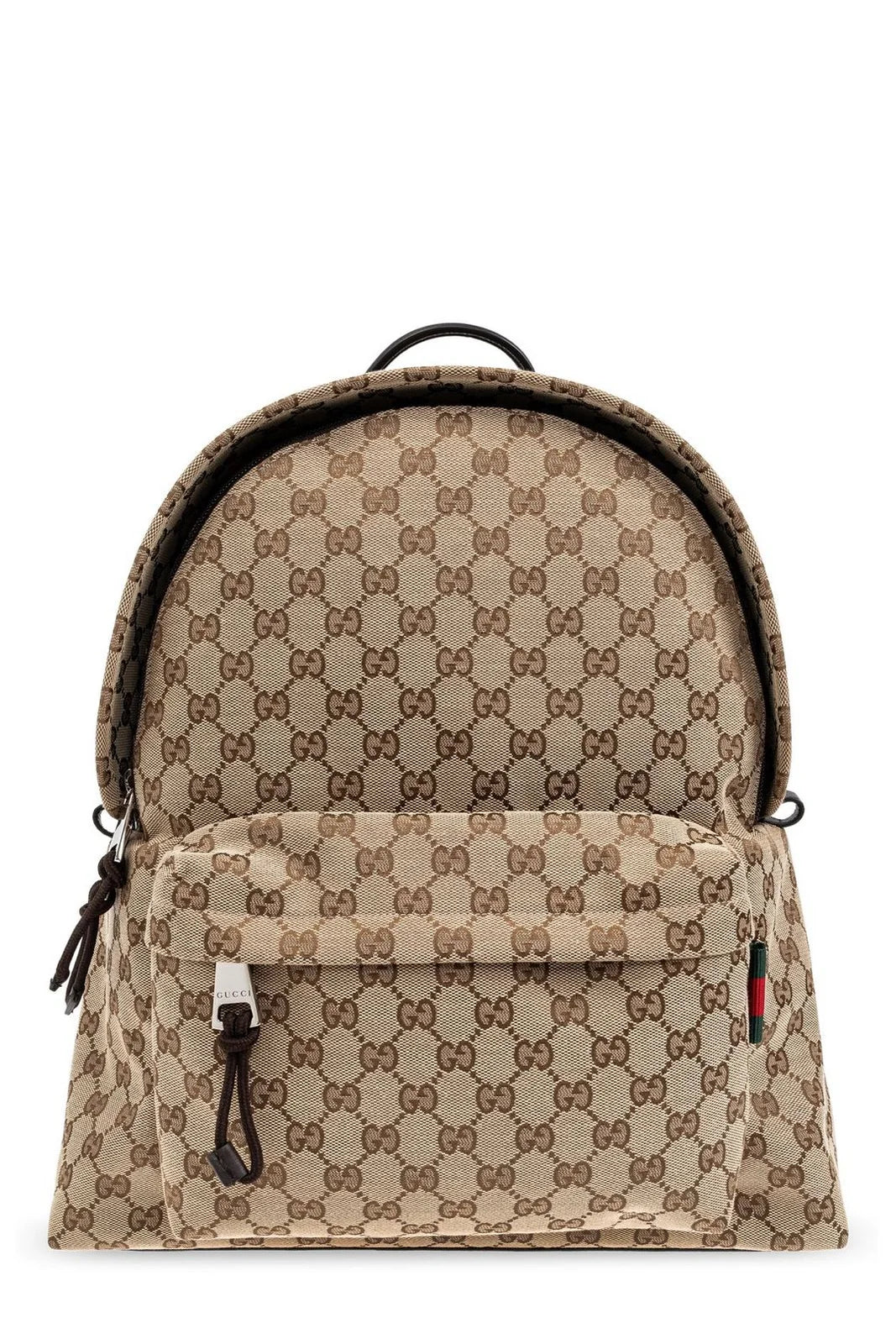 Gucci GG Monogram Backpack - Brown