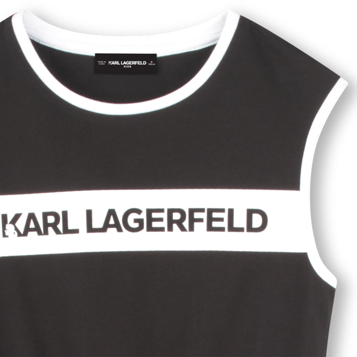 Karl Lagerfeld Girls Fete Musique D2 Fancy Dress - Black