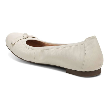 Vionic Amorie Ballet Flat - Cream Wavy