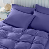 Royal Comfort Bamboo Cooling 2000TC 6-Piece Combo Set-Royal Blue
