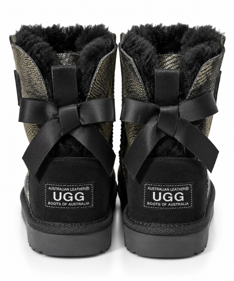 Australian Leather Ugg Short - Metallic Camouflage - AU4