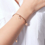 Bullion Gold Lucky Star Charm Bracelet