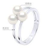Ring Trilogy - Natural White - Longueur 18 cm
