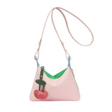 BAMEI Reversible Nylon Crossbody Bag - Pink