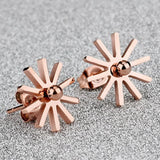 Bullion Gold Star Shine Stud Earrings