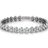 Boxed Bracelet and Earrings Set Embellished with SWAROVSKI® Crystals