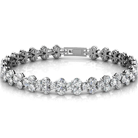 Boxed Bracelet and Earrings Set Embellished with SWAROVSKI® Crystals